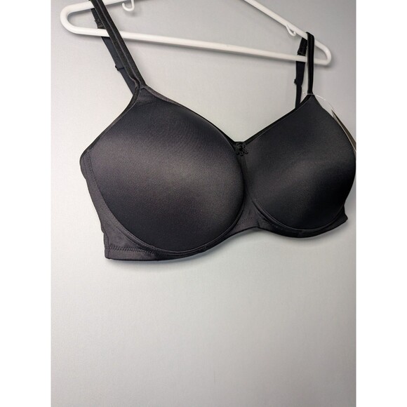 NWT Amoena 42D Mara Non Wired Soft Padded Pocketed Mastectomy Bra - BLACK New - Picture 6 of 12